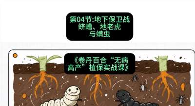 第04节：地下保卫战&mdash;&mdash;蛴螬、地老虎与螨虫 ，课程：《卷丹百合&ldquo;无病高产&rdquo;植保实战课》#识农AI