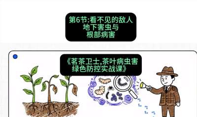 第06节：看不见的敌人&mdash;&mdash;地下害虫与根部病害，课程：《茗茶卫士&mdash;&mdash;茶叶病虫害绿色防控实战课》#识农AI